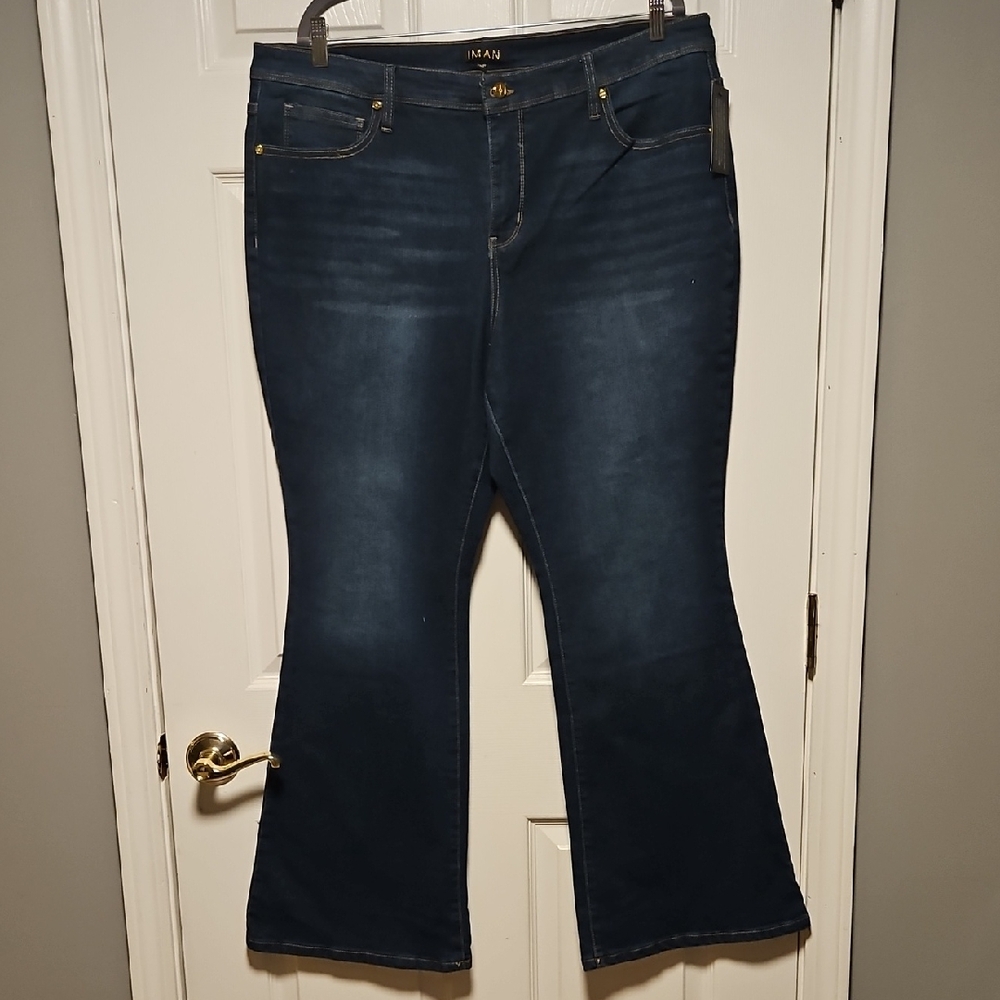 Iman Flare Leg Jeans